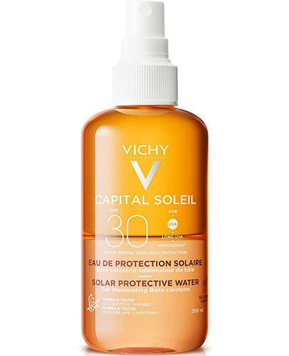 Vichy Capital Soleil Mgiełka przyspieszająca opalanie SPF 30 z beta-karotenem - 200 ml + Vichy Capital Soleil UV-Age Daily Spf50+, 1ml